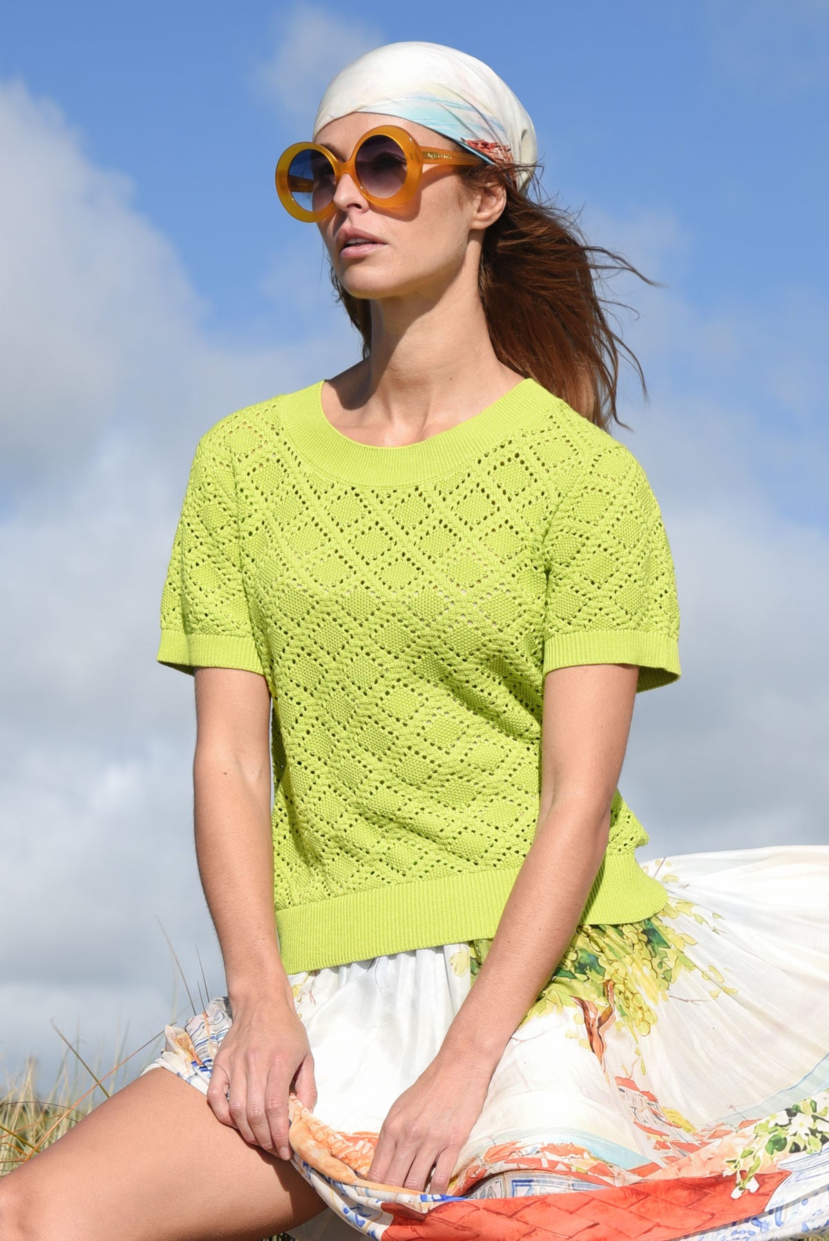 KNIT ME HALF WAY TOP