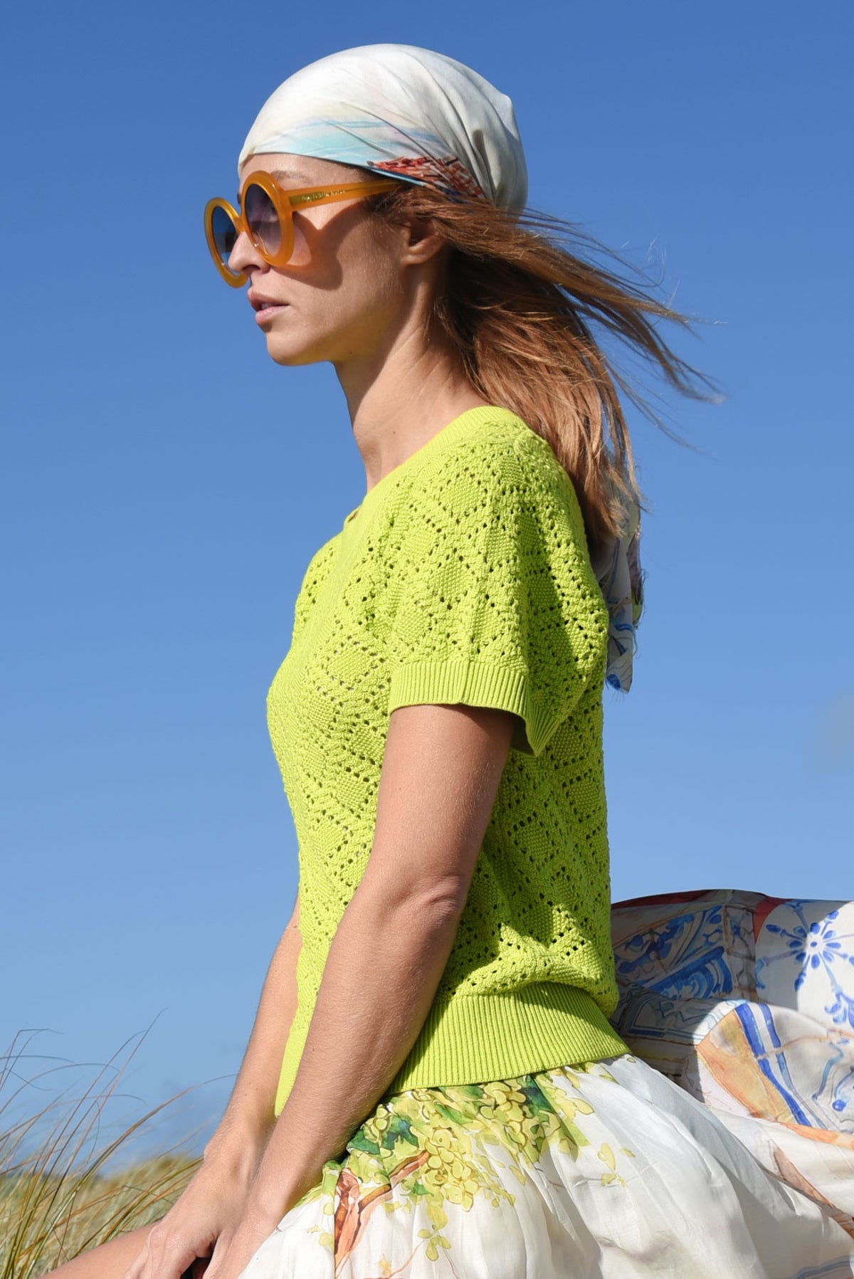 KNIT ME HALF WAY TOP