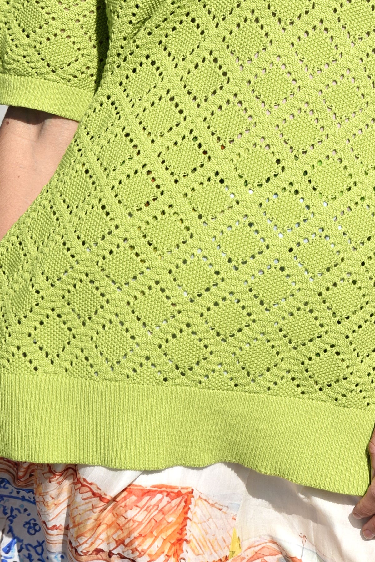 KNIT ME HALF WAY TOP