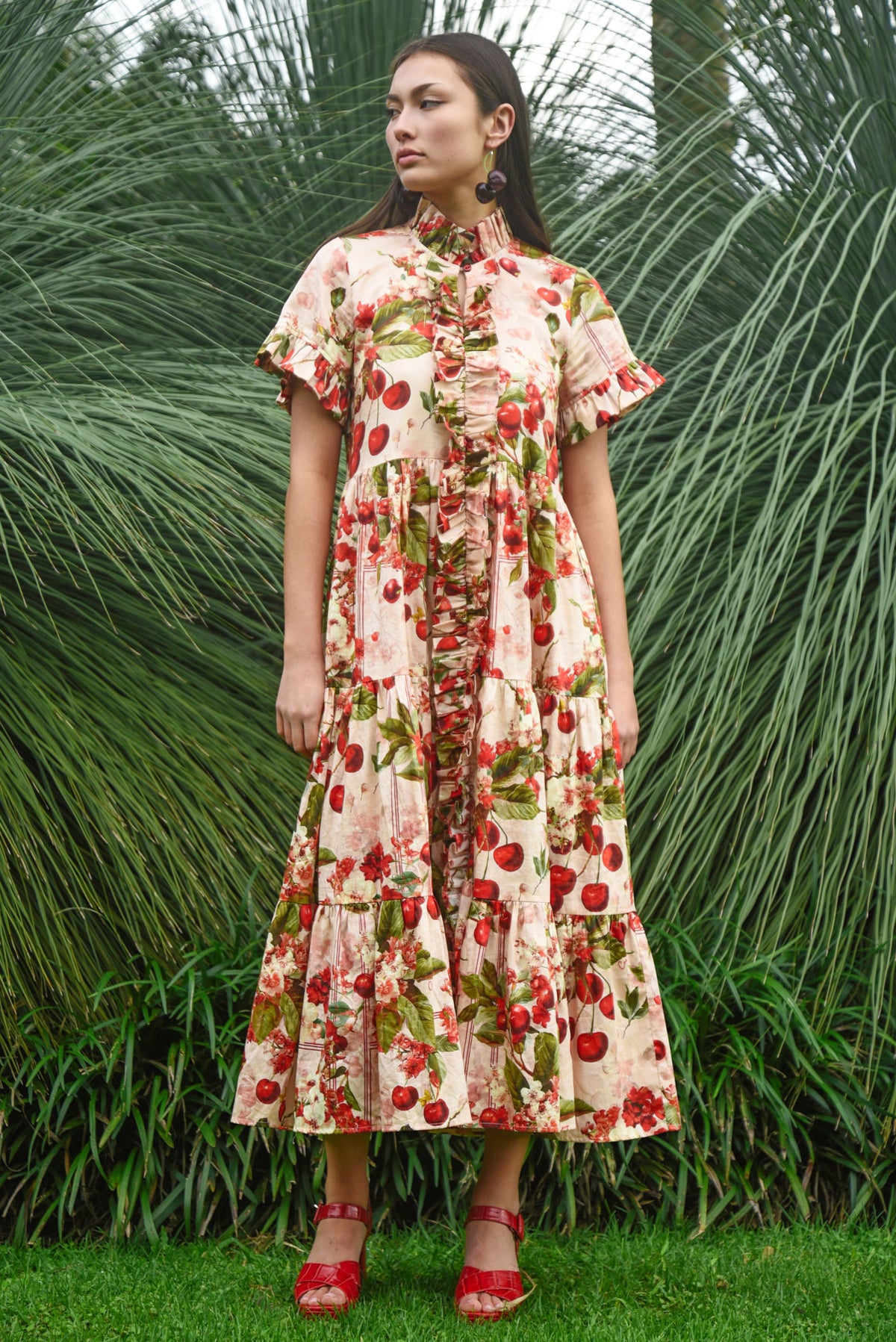 FRILLAXED DRESS