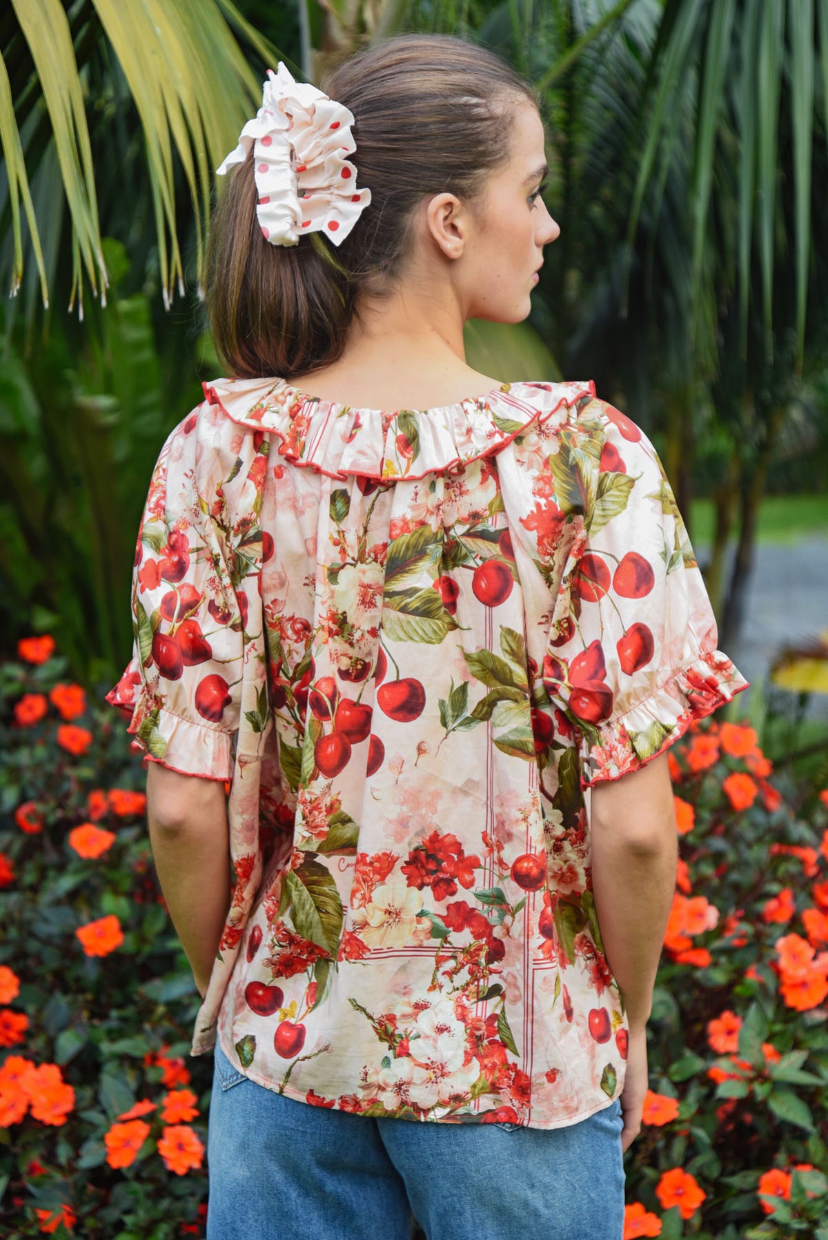 FRILL ANTHROPY TOP