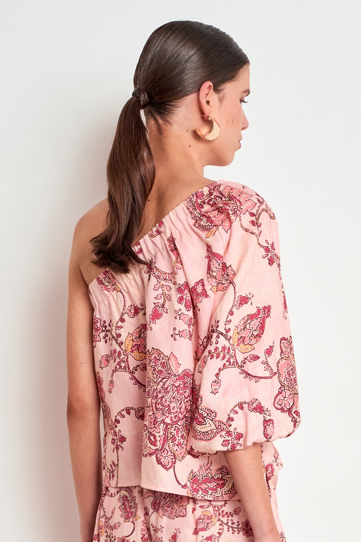 ZOE KRATZMANN PEARL TOP PEONY PAISLEY