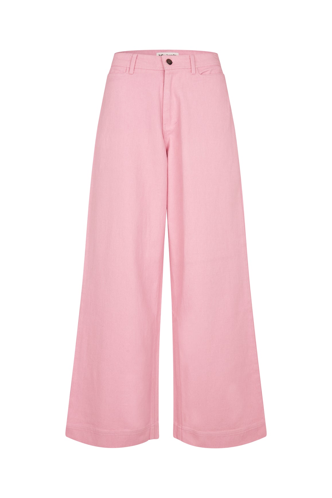 LOLLYS LAUNDRY FLORIDA PANTS PINK DENIM JEAN EMBORIDERY COTTON