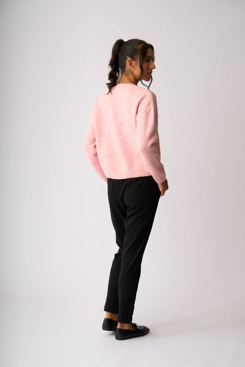 CROPPED DROP HEM JUMPER