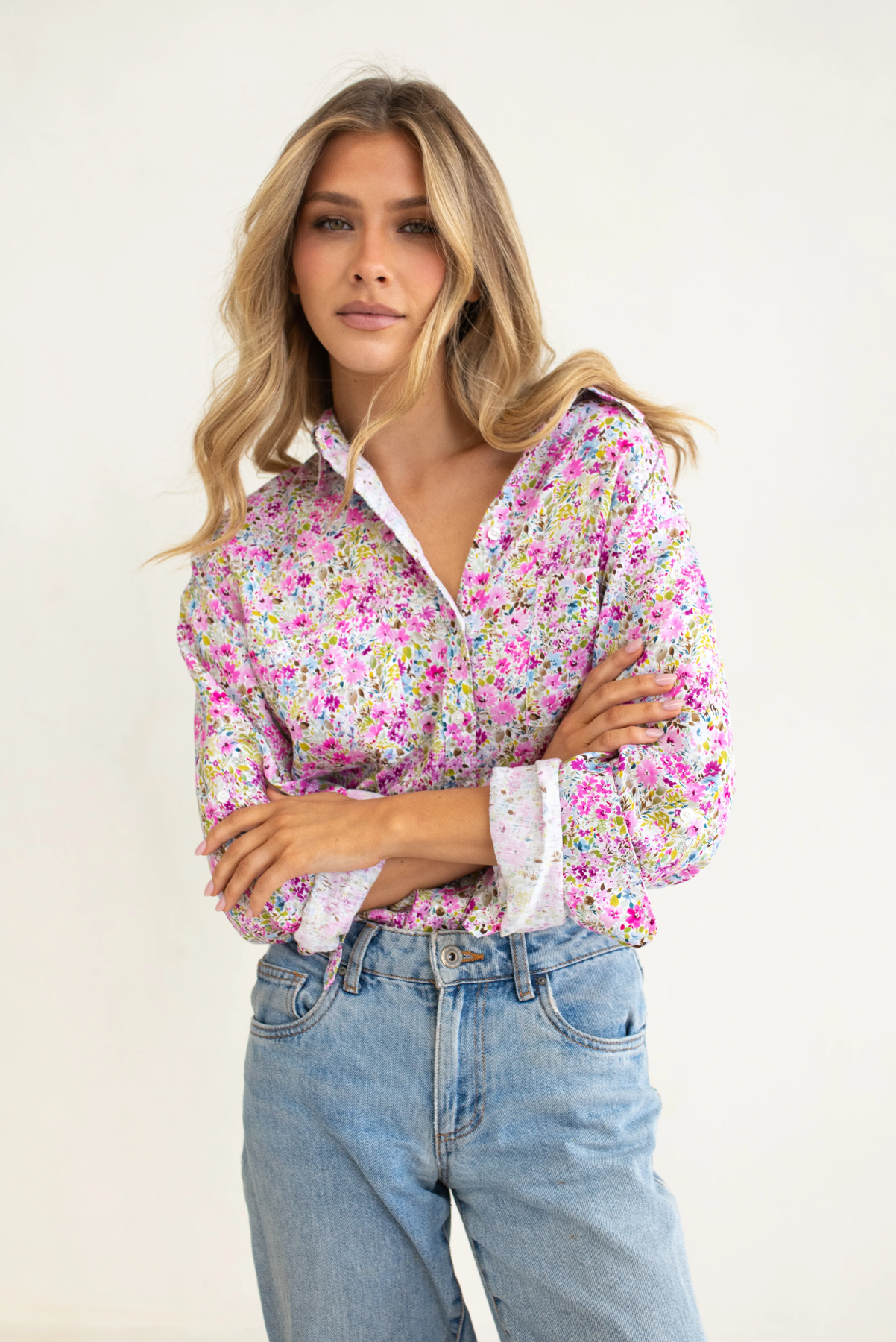 BOYFRIEND LINEN SHIRT