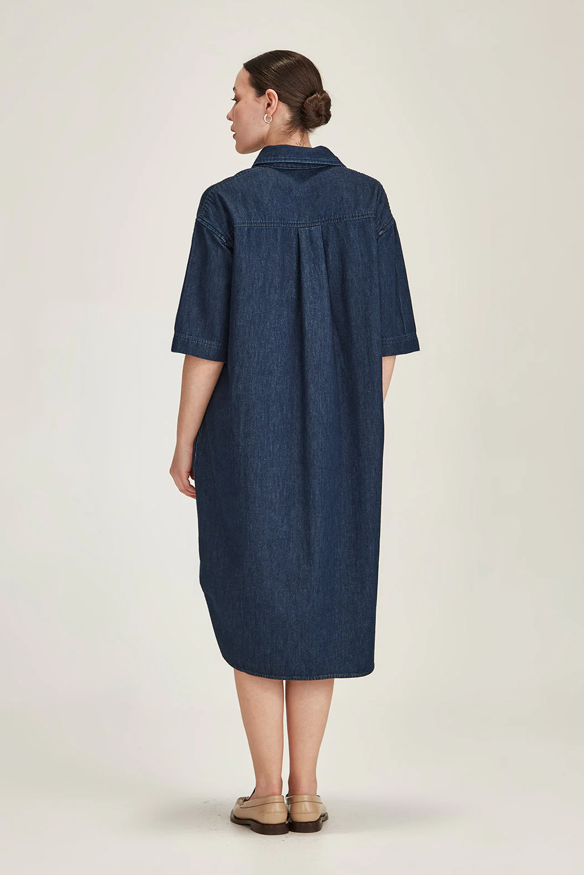ALEXA DENIM DRESS