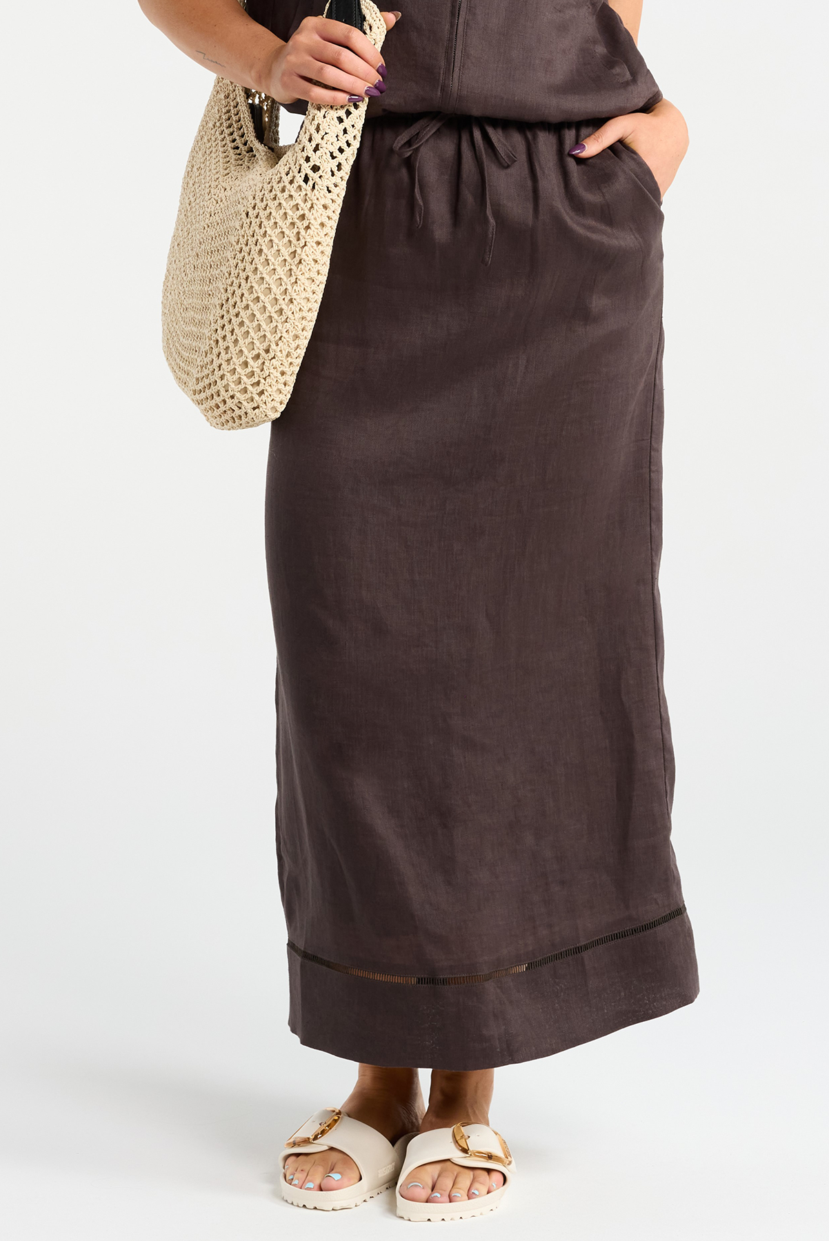 FAXLY LINEN SKIRT