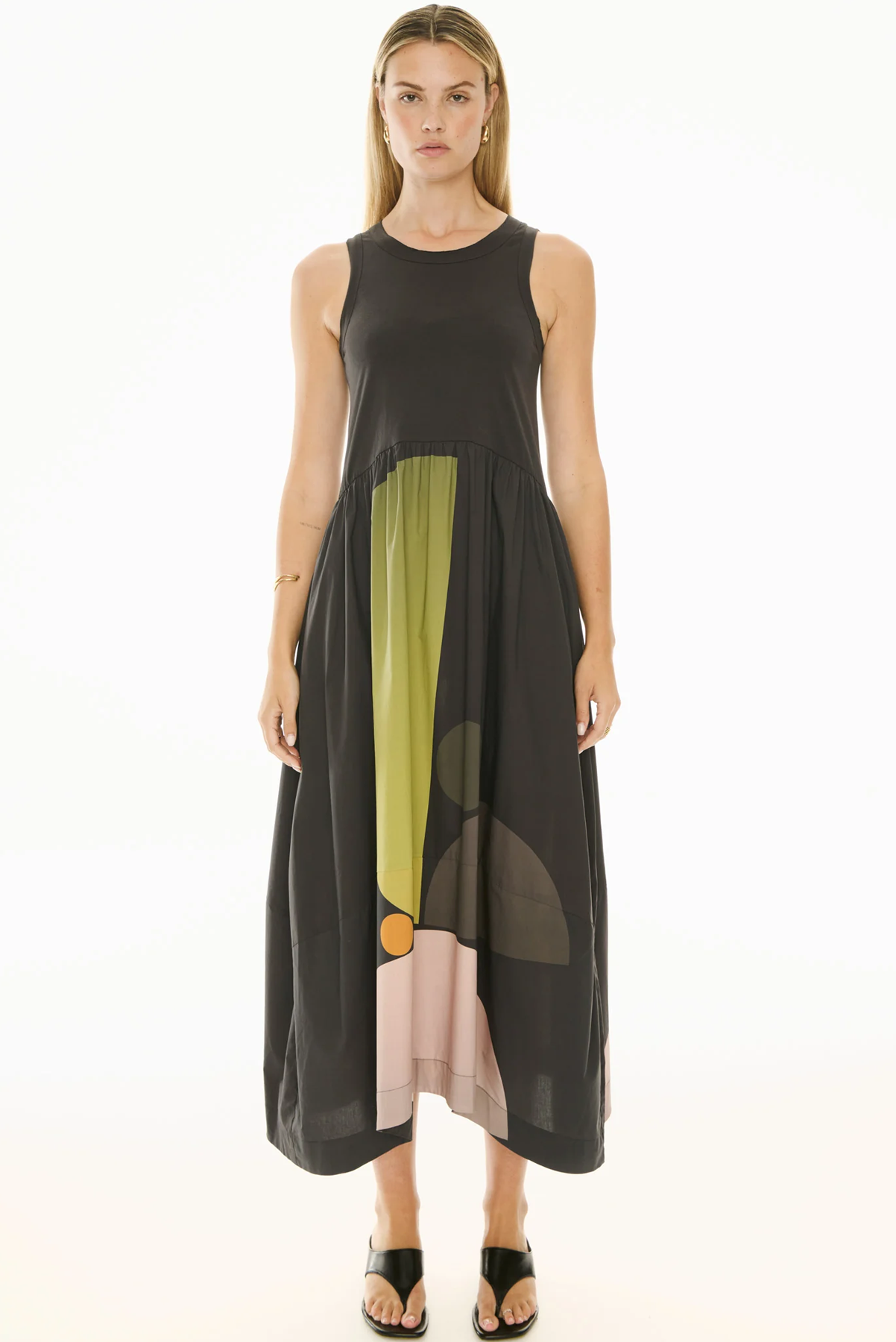 BELLE PRINT TANK DRESS