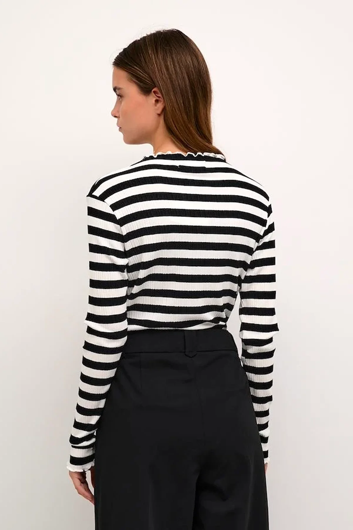 CANDACE BIG STRIPE TEE