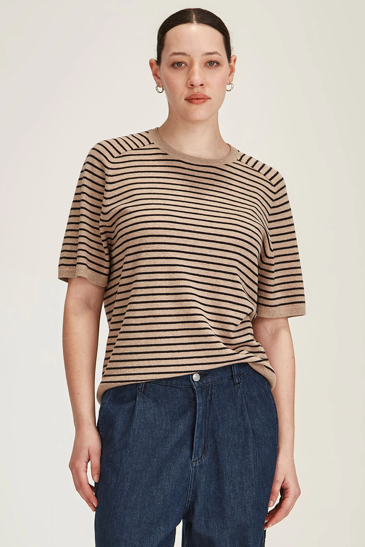 CECILIA STRIPE KNIT TEE