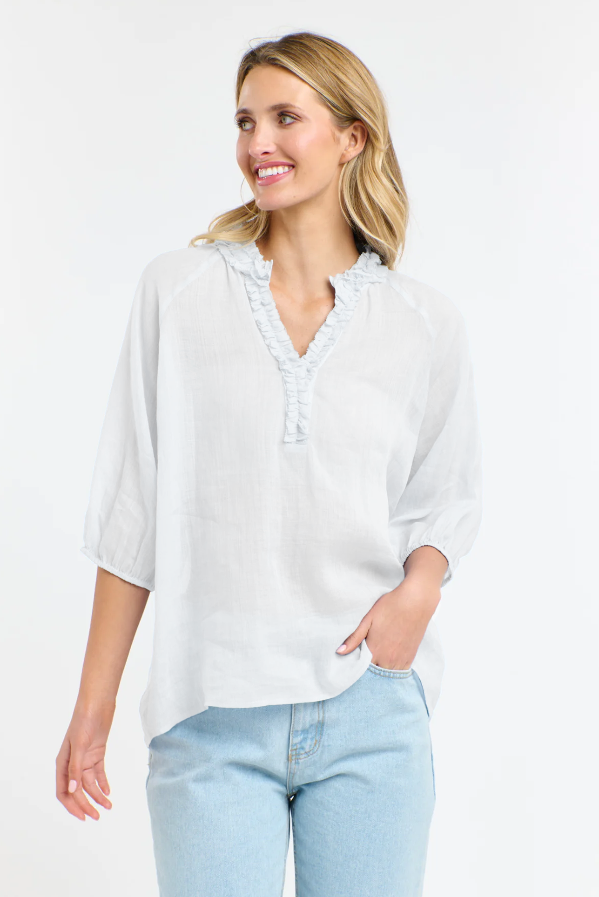 CHA CHA FRILL SHIRT