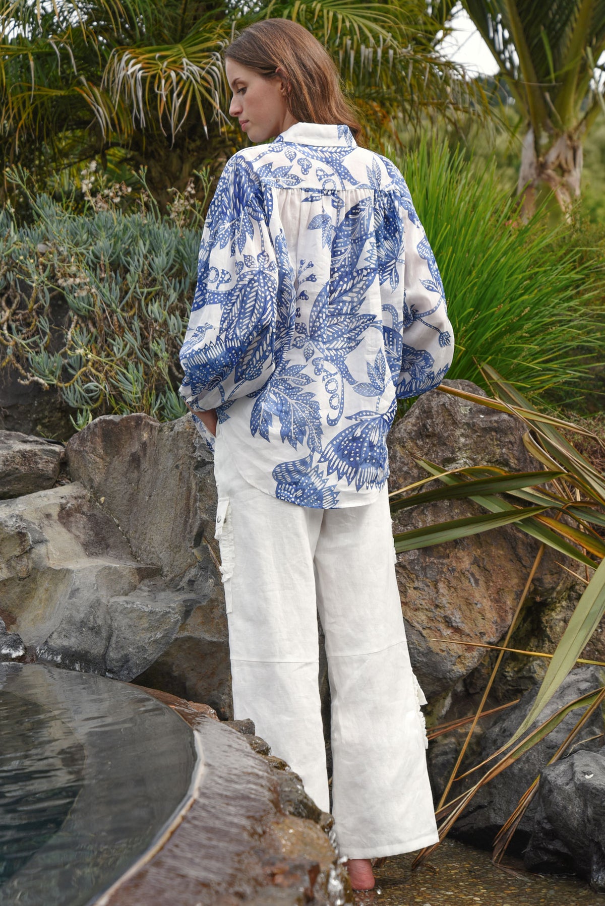 LINEN ON THE EDGE TROUSER