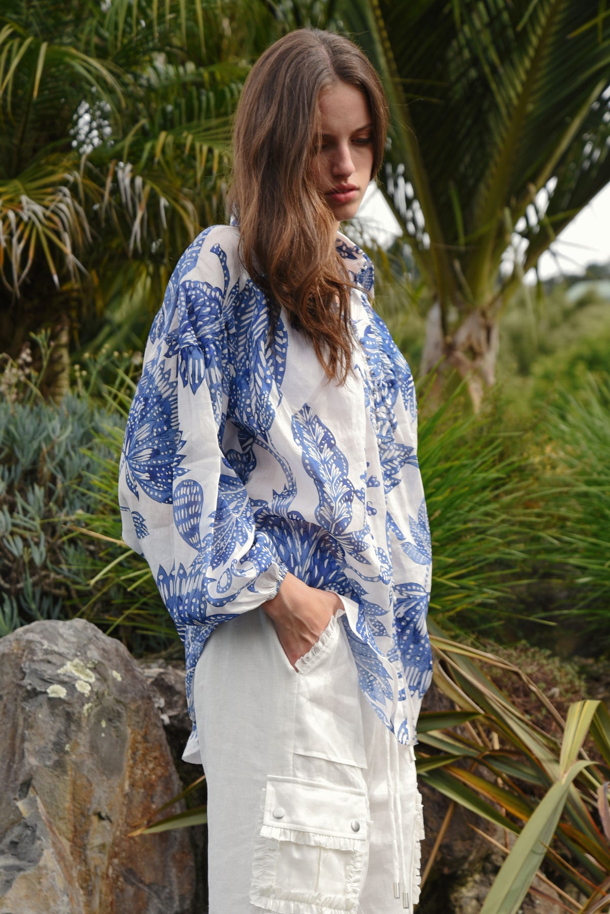 LINEN ON THE EDGE TROUSER