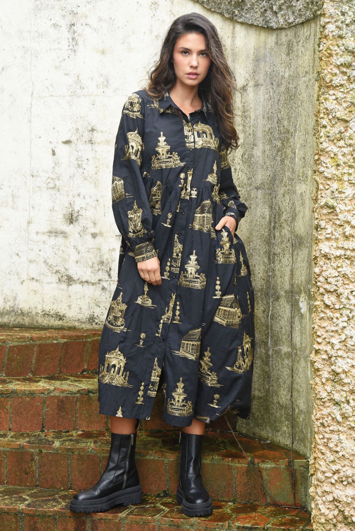 LOOM WITH A VIEW DRESS