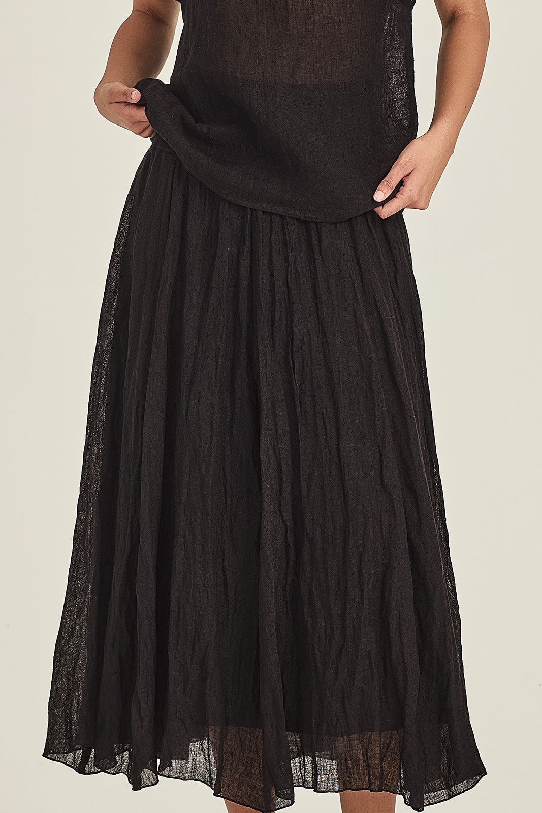 FABIAN GAUZE SKIRT