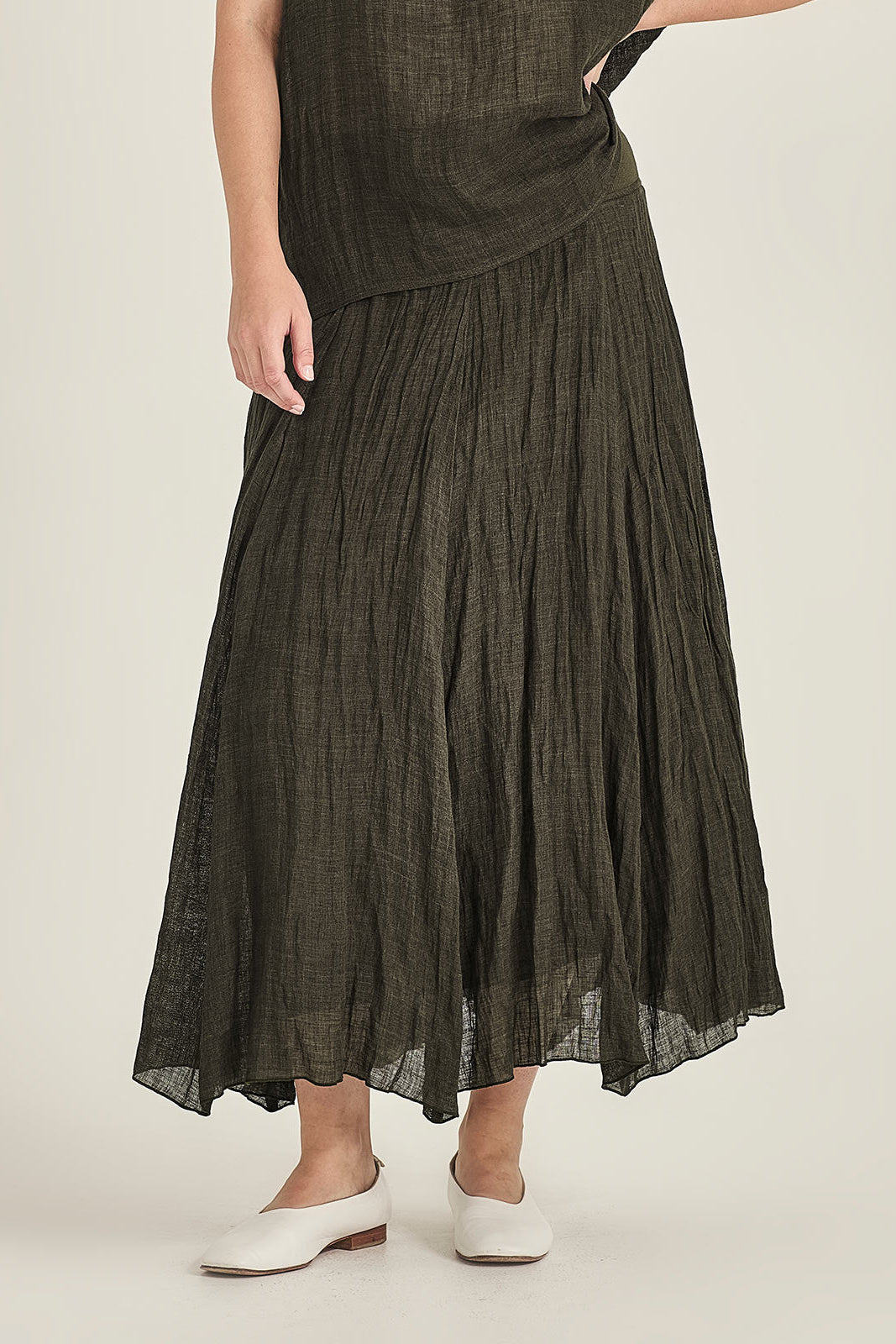 FABIAN GAUZE SKIRT