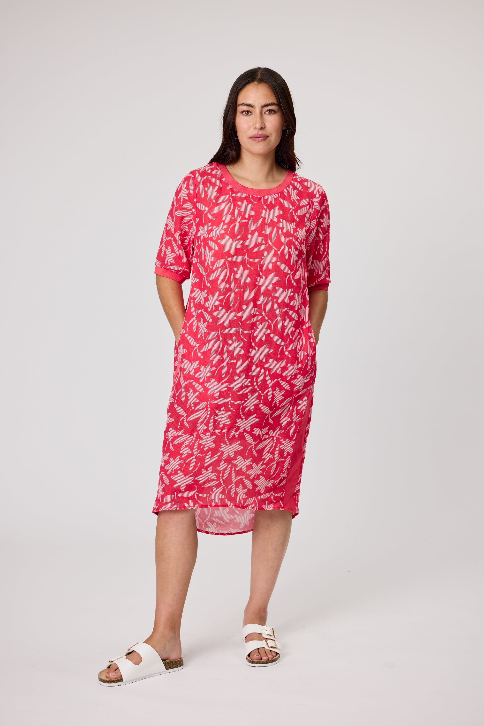 FLEUR SHIFT DRESS