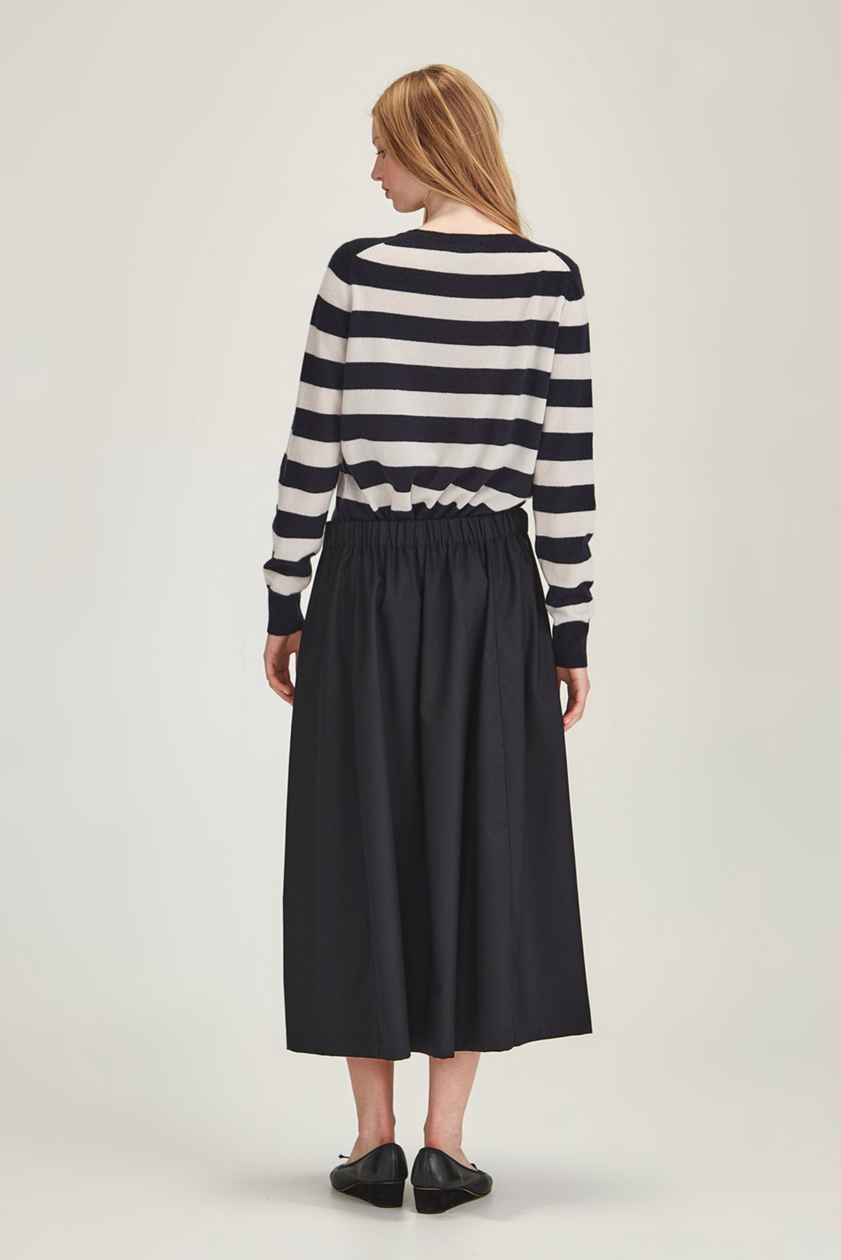 ELEANOR STRIPED CASHMERE SWEATER