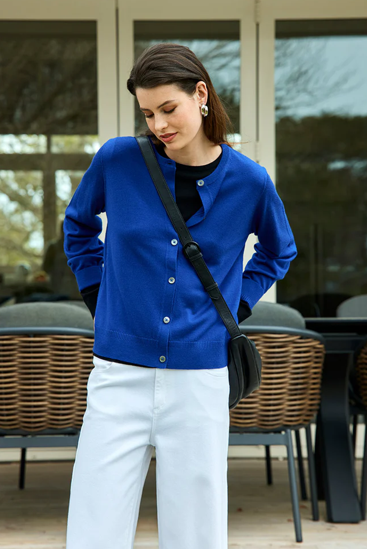 FELICITY MERINO CARDIGAN