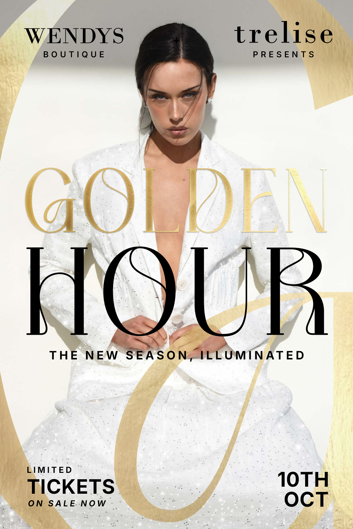 GOLDEN HOUR WENDYS BOUTIQUE + TRELISE COOPER RUNWAY SHOW TAURANGA TICKETS