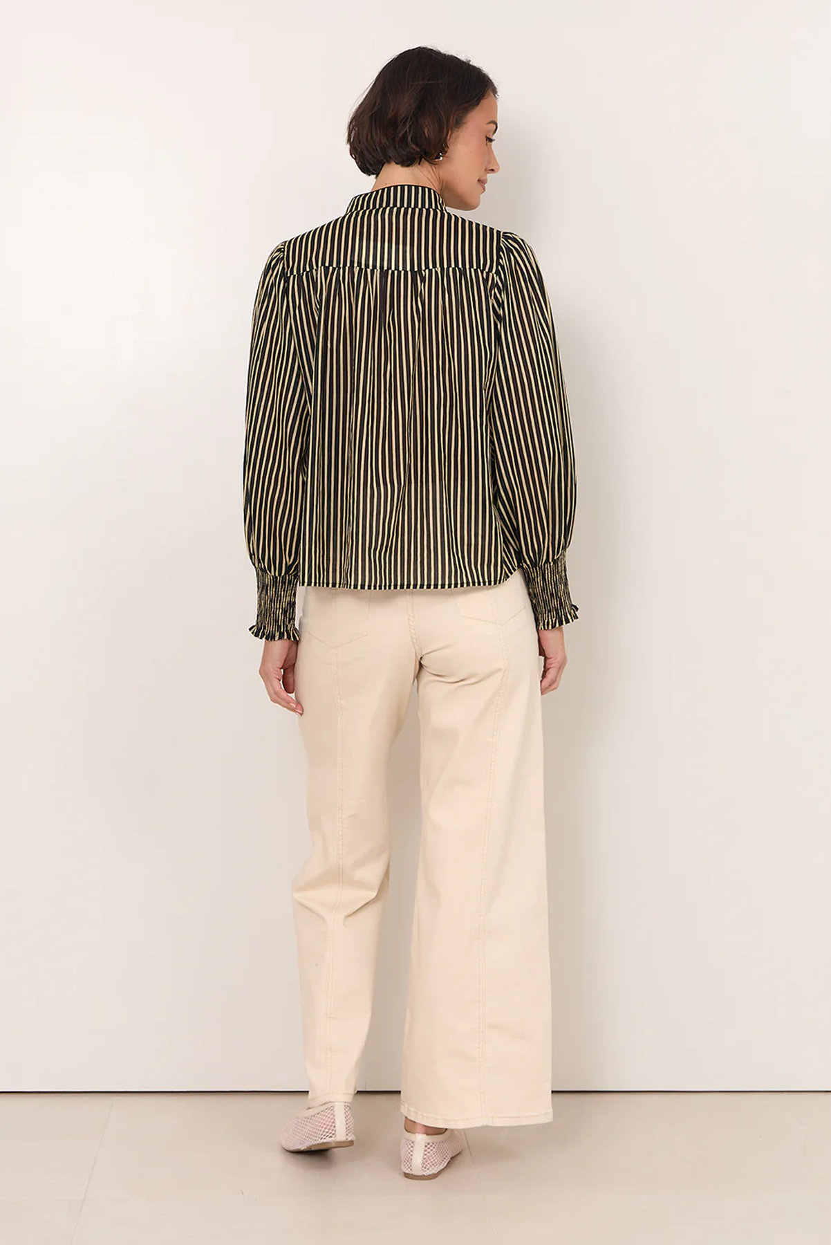 ADORNE HAYLEY SHIRT COTTON STRIPE