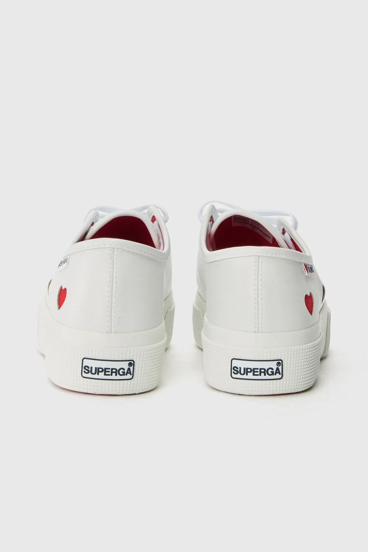 CUT OUT HEARTS VEGAN LEATHER