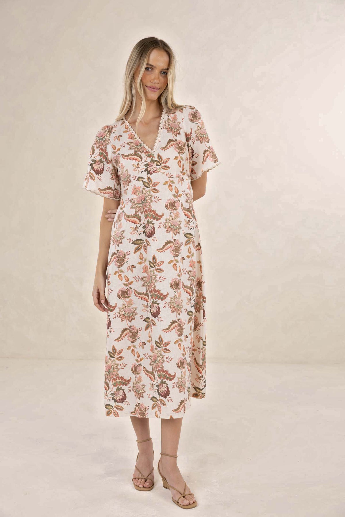 BOH/ROSE MIDI DRESS