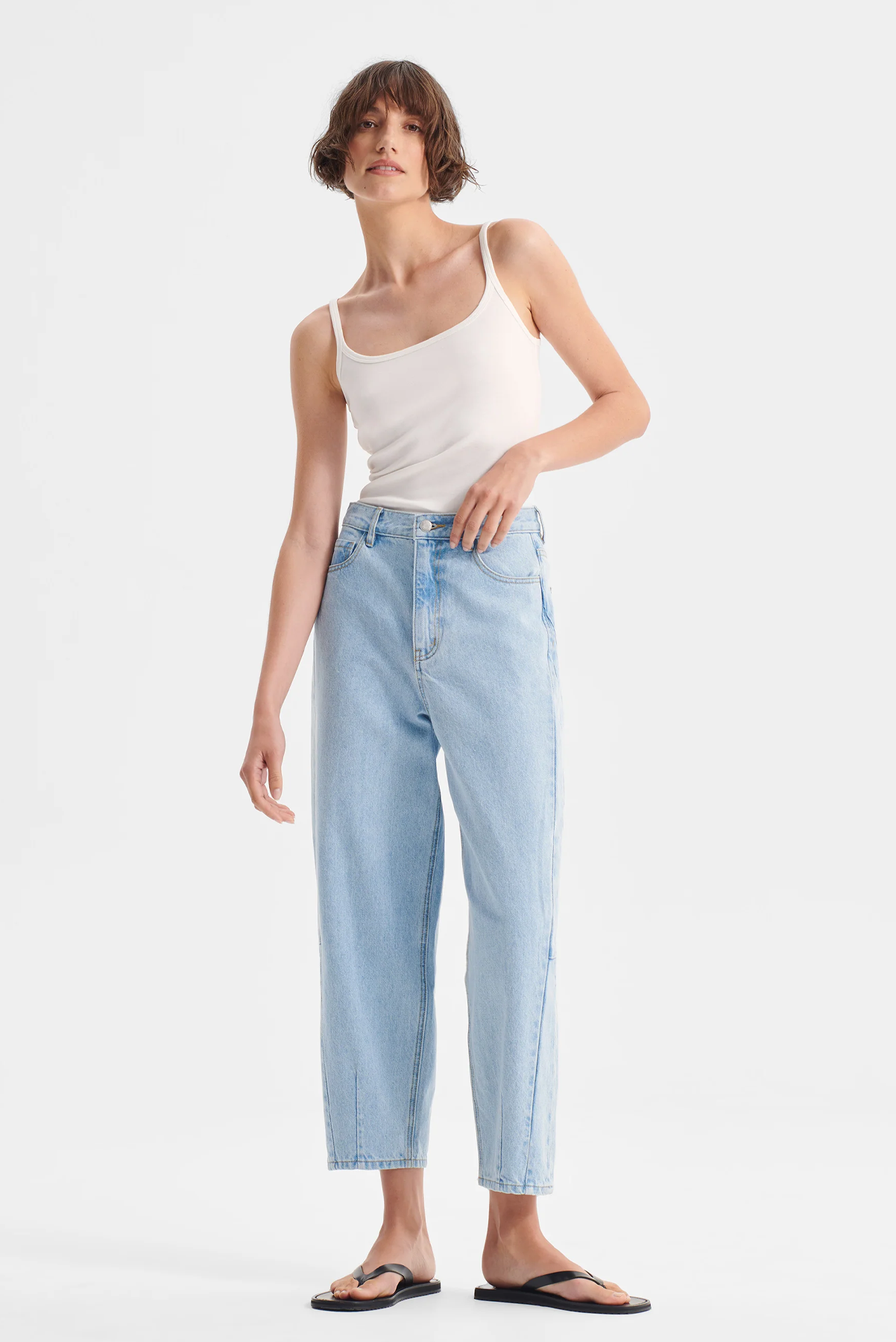 HUDSON BARREL DENIM JEAN