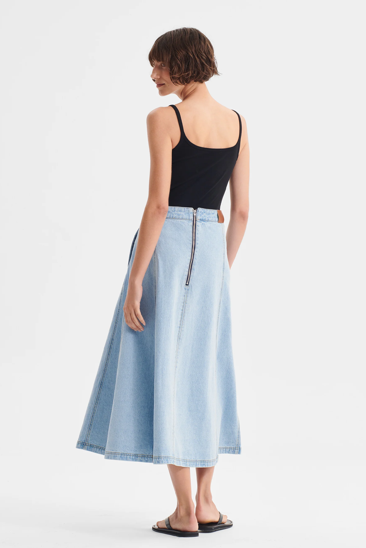 HUDSON DENIM SKIRT