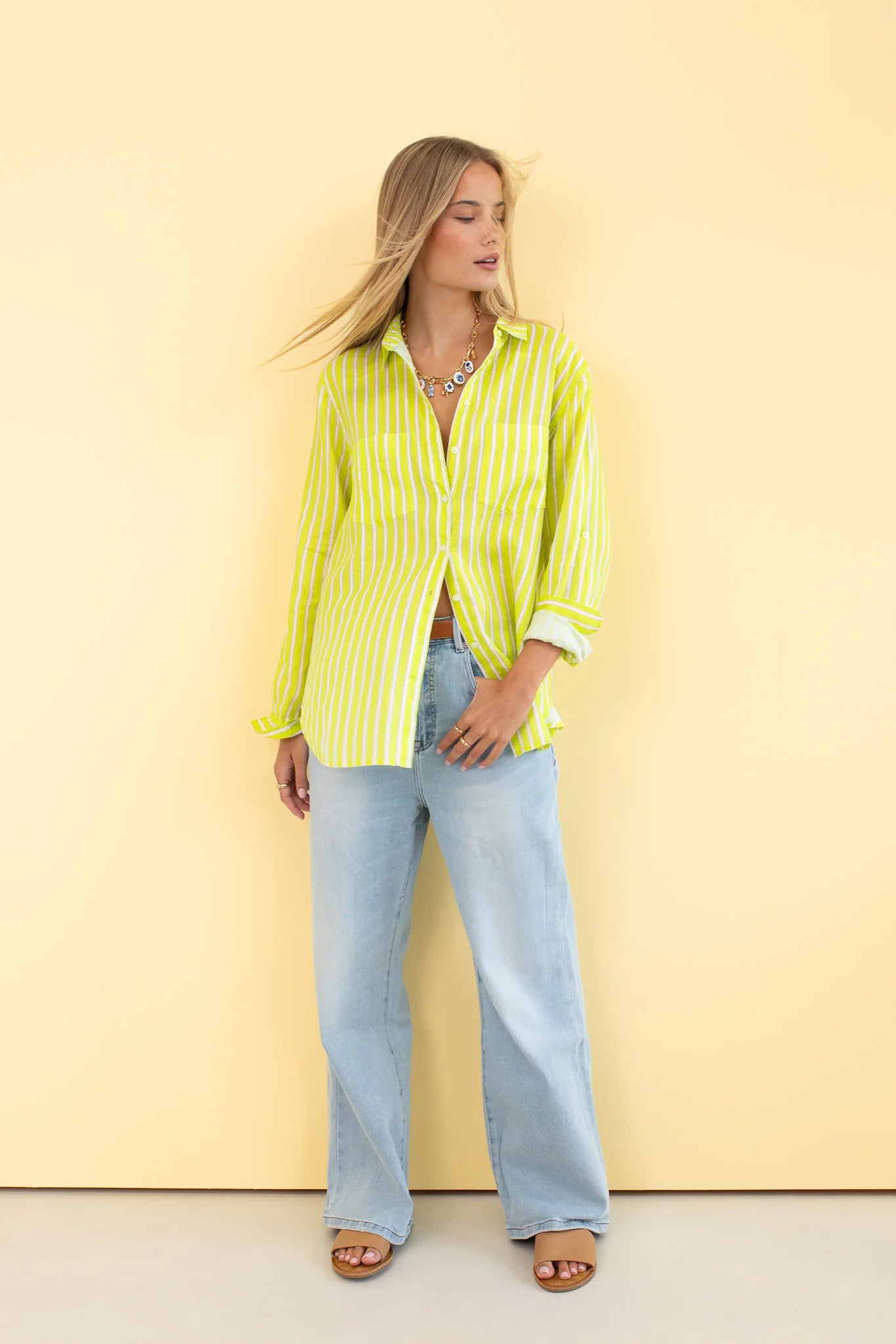 BOYFRIEND LINEN SHIRT