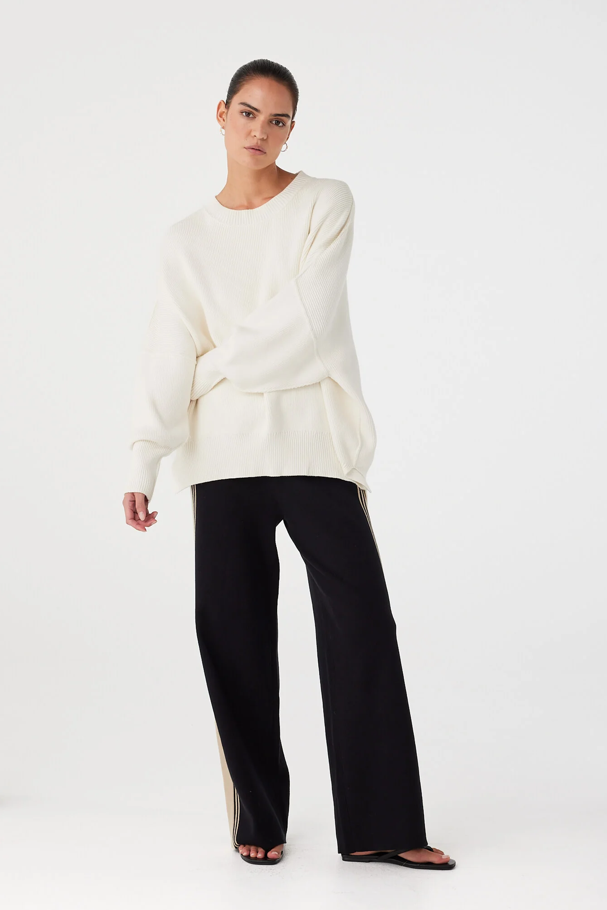 HARPER ORGANIC KNIT SWEATER
