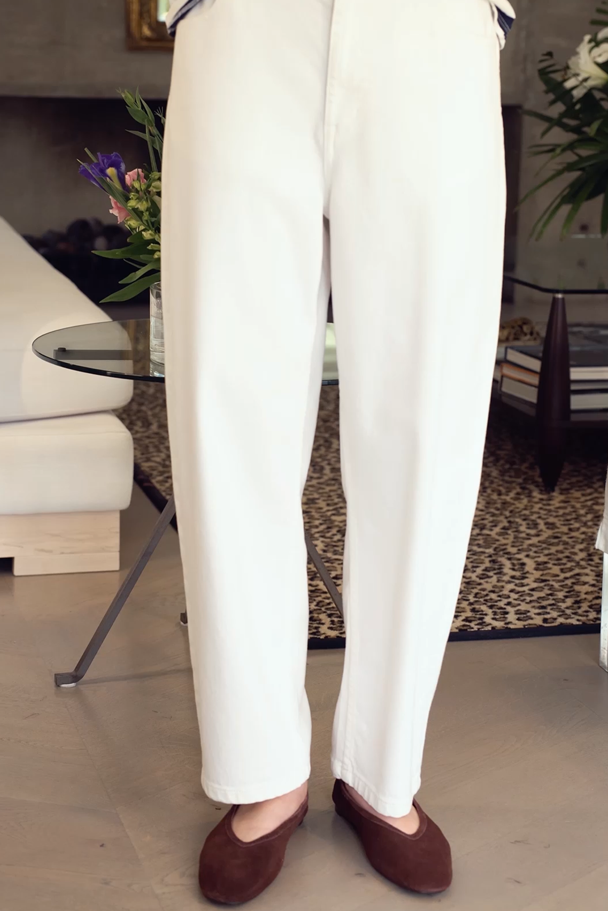 SILLS JUKO STRAIGHT JEAN COTTON DENIM PANT