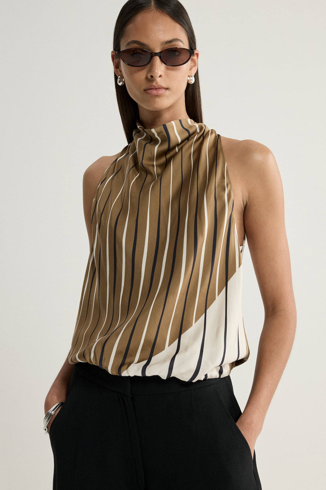 ELKA COLLECTIVE SLOANE STRIPE TOP