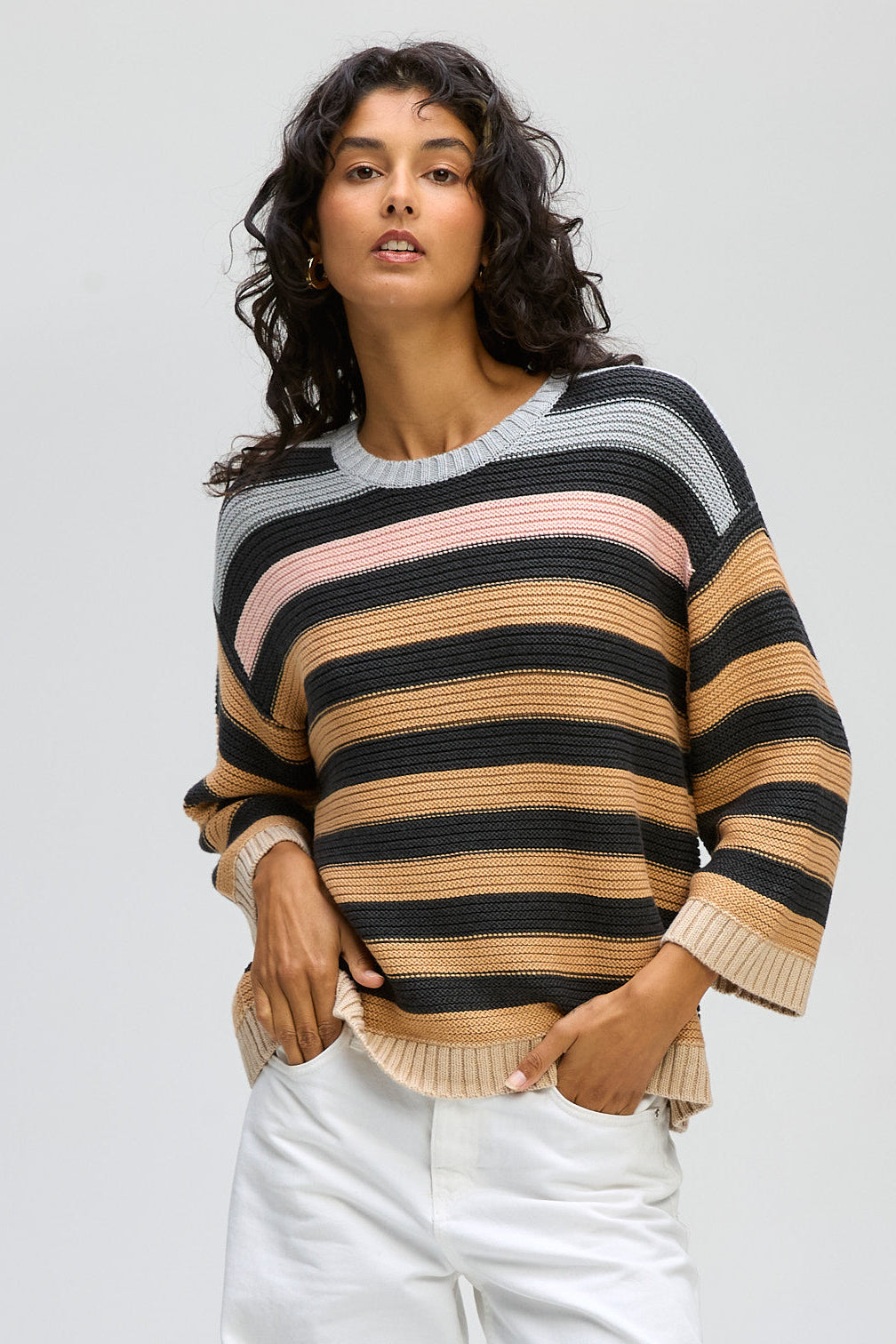 CHUNKY STRIPE CREW
