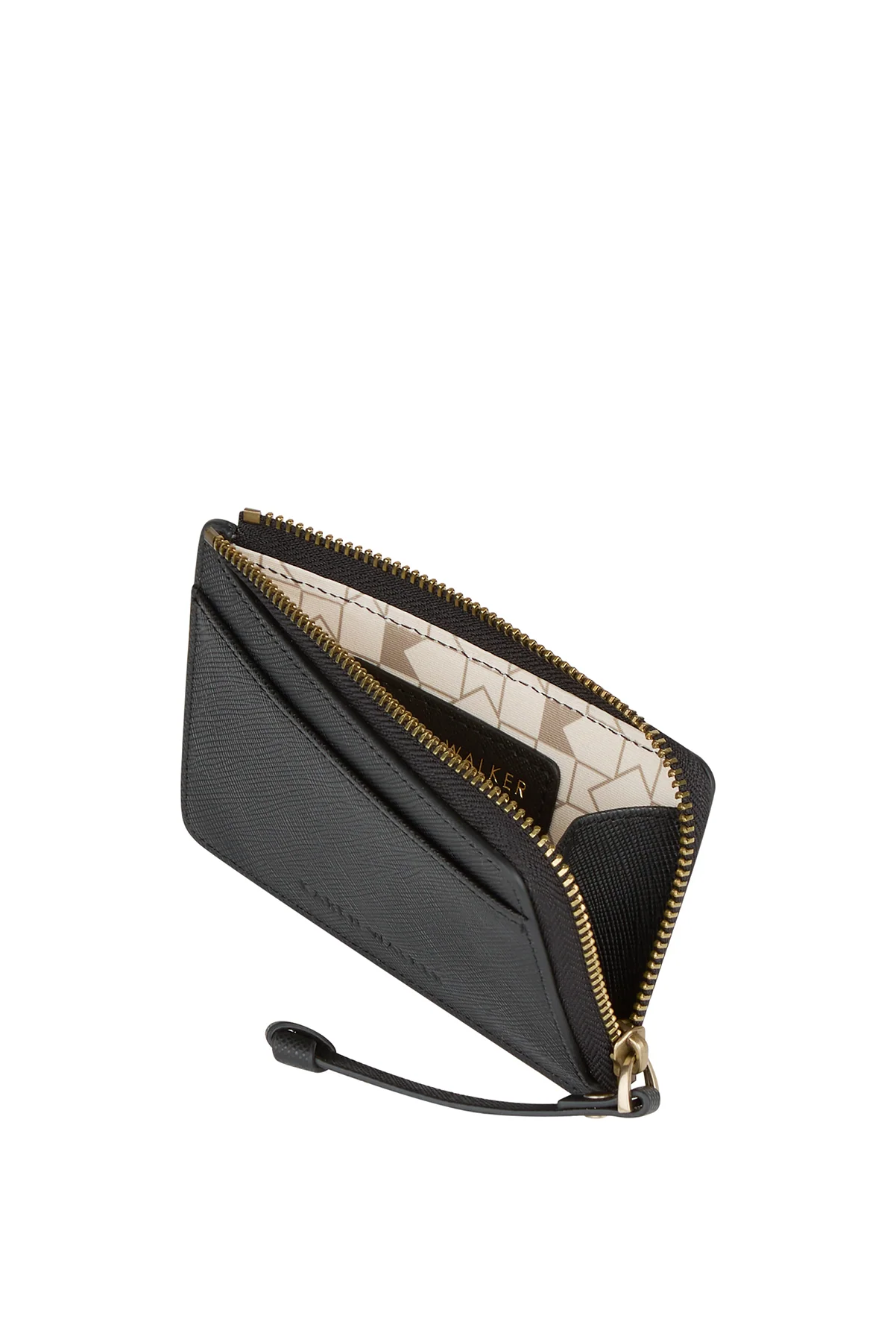 LEATHER ZIP CARDHOLDER