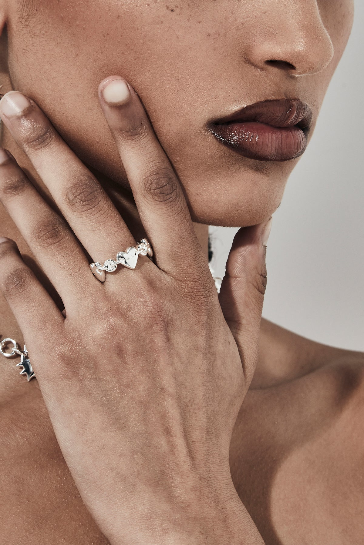 LOVE LOCKET ETERNITY RING