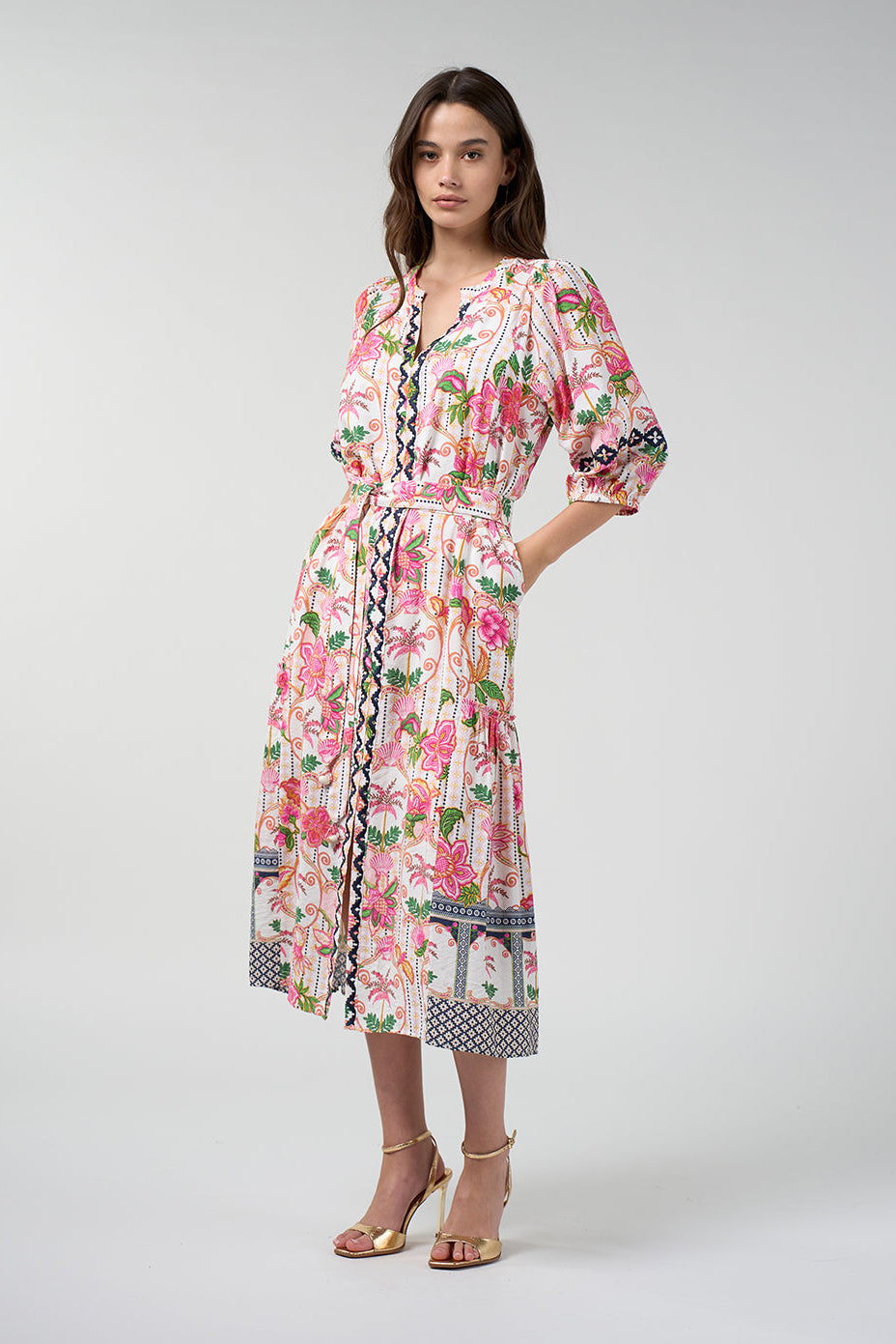 KANDY MIDI DRESS