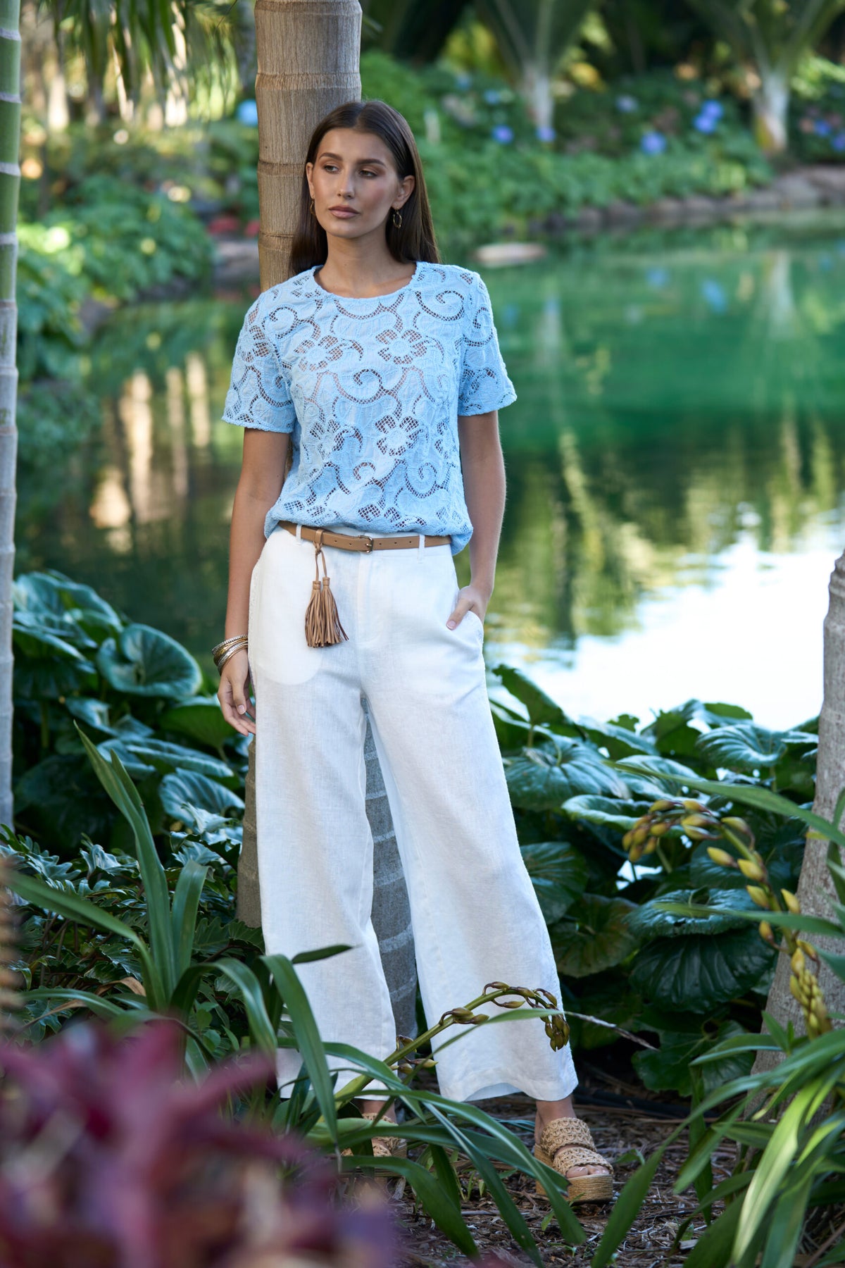 FIREFLY PANT WHITE