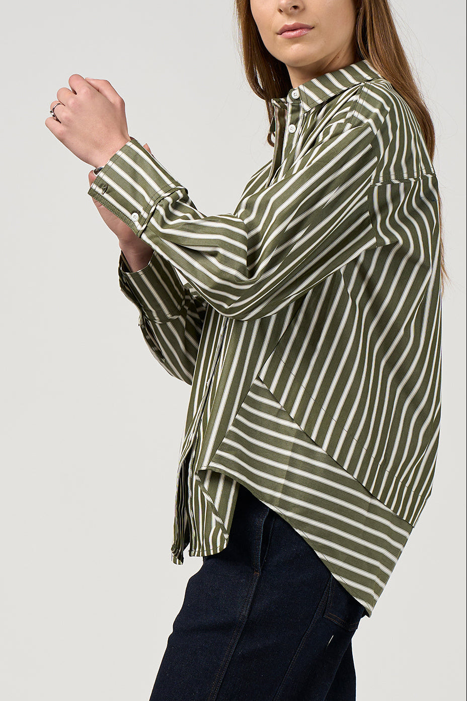 DIRECTION STRIPE SHIRT