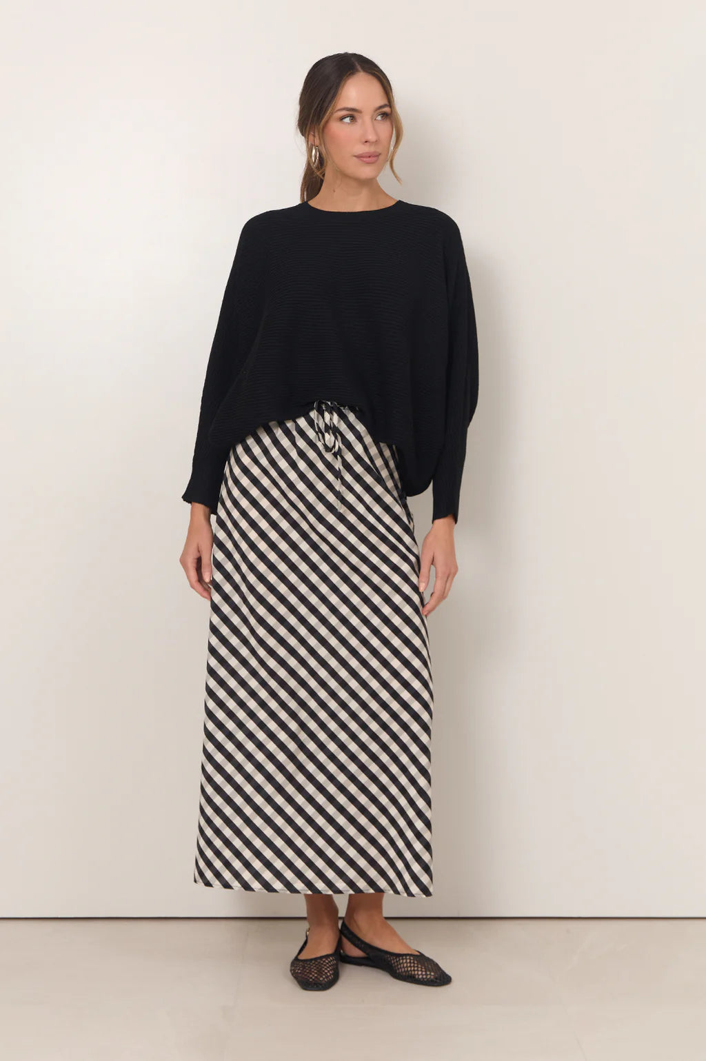 MAE GINGHAM SKIRT