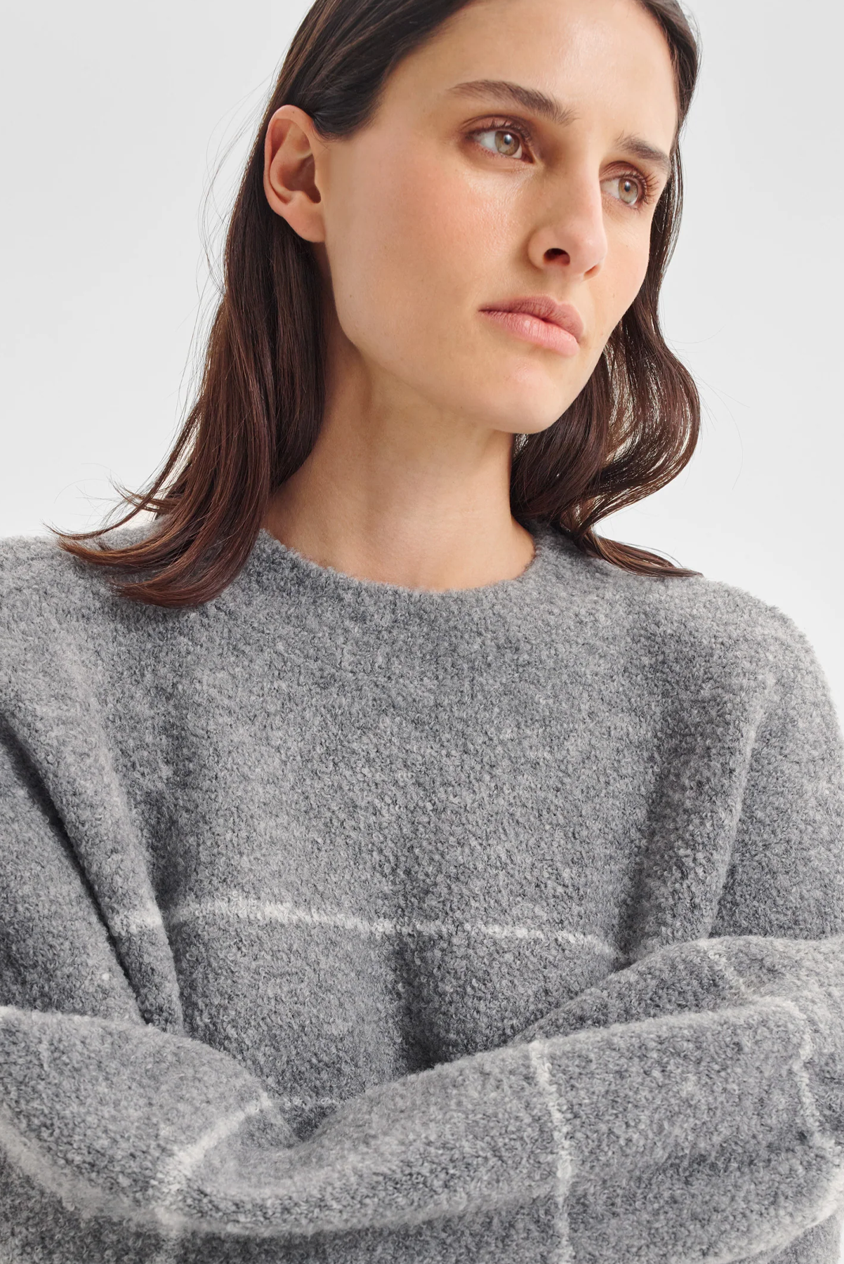 MARCELLE STRIPE KNIT PULLOVER