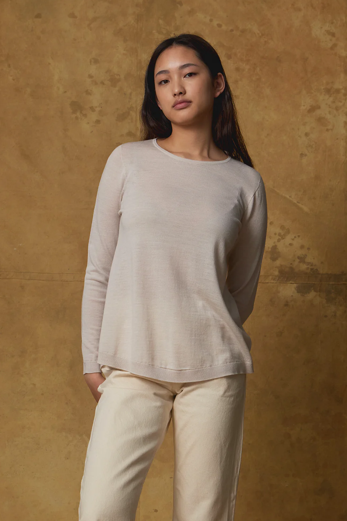 MERINO SWING SWEATER