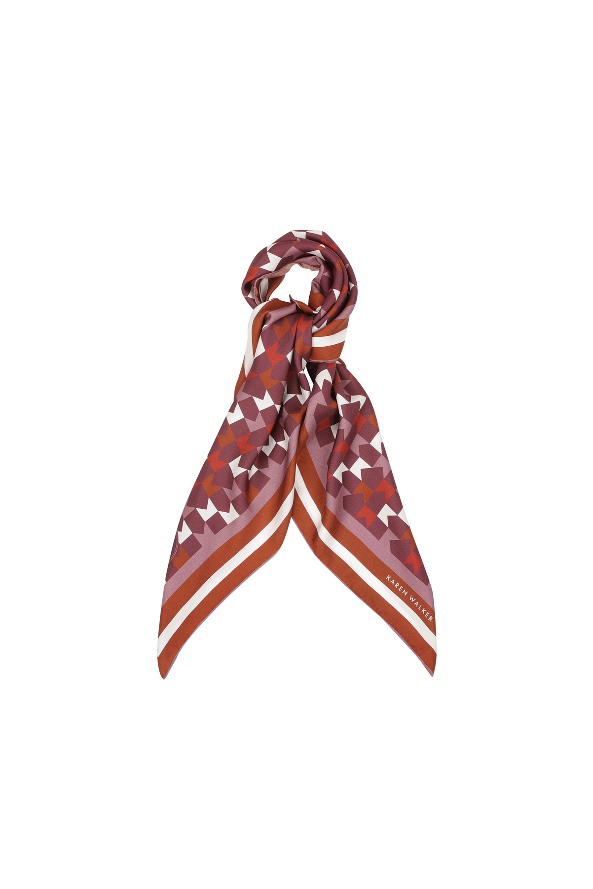 MONOGRAM LARGE CHECK CLASSIC SCARF