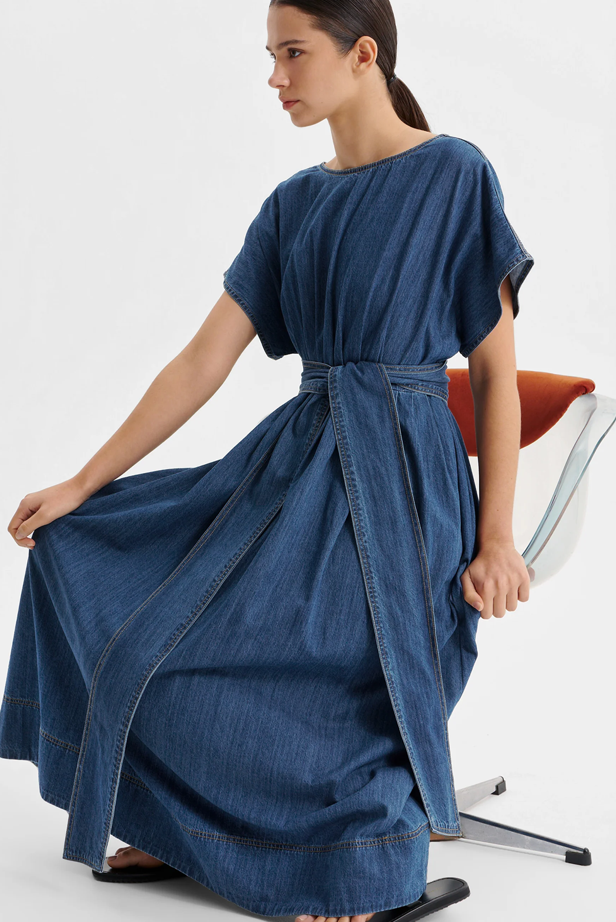 TATUM DENIM DRESS
