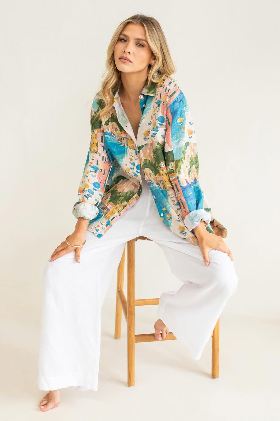 BOYFRIEND LINEN SHIRT