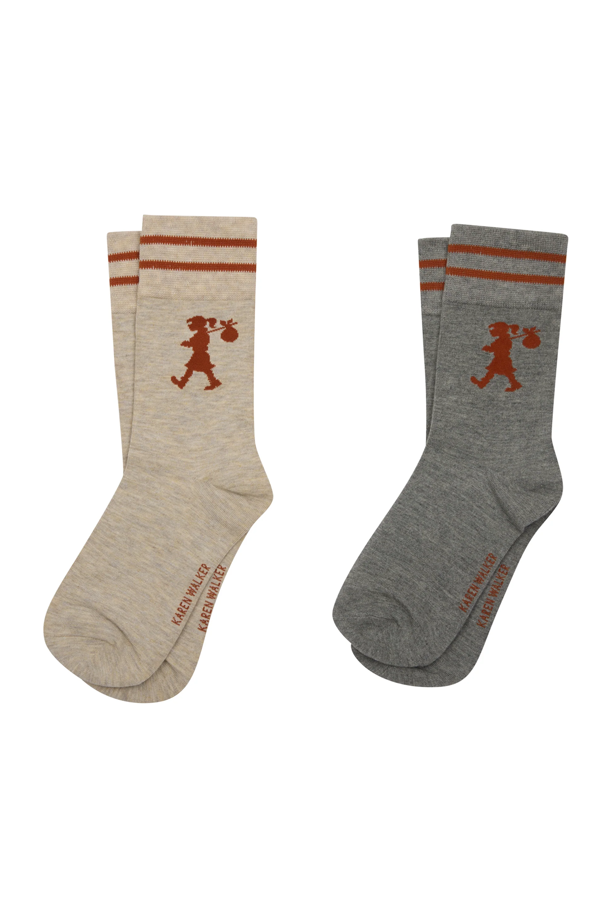RUNAWAY GIRL SOCKS 2 PACK