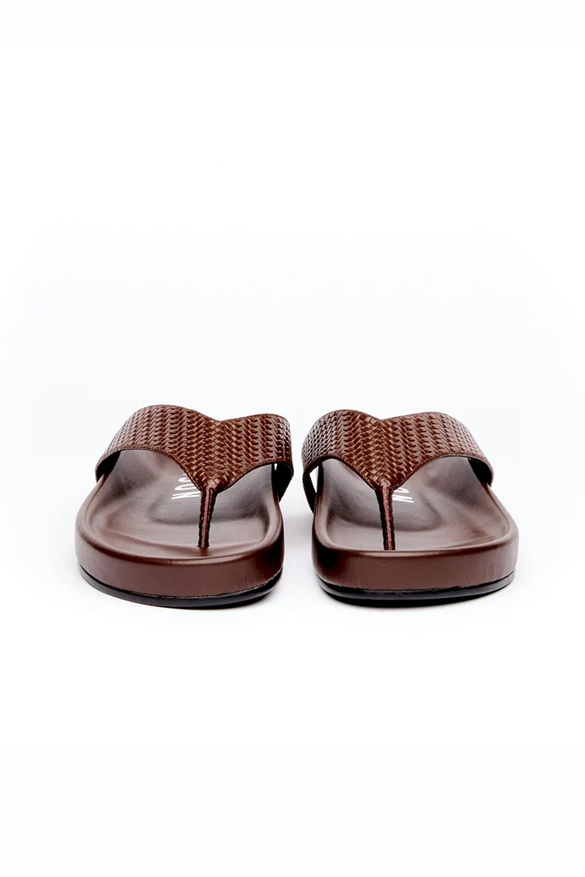 HAEL AND JAX OASIS SANDAL BROWN LEATHER JANDAL