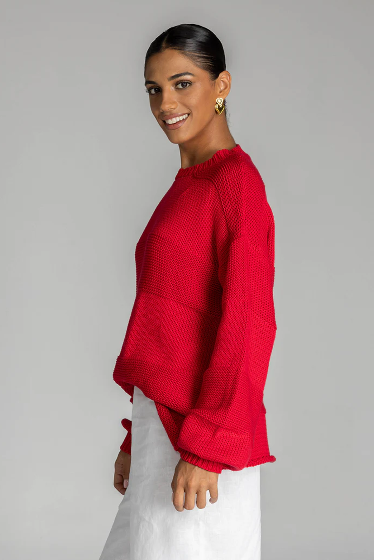 OPEN MY HEART SWEATER