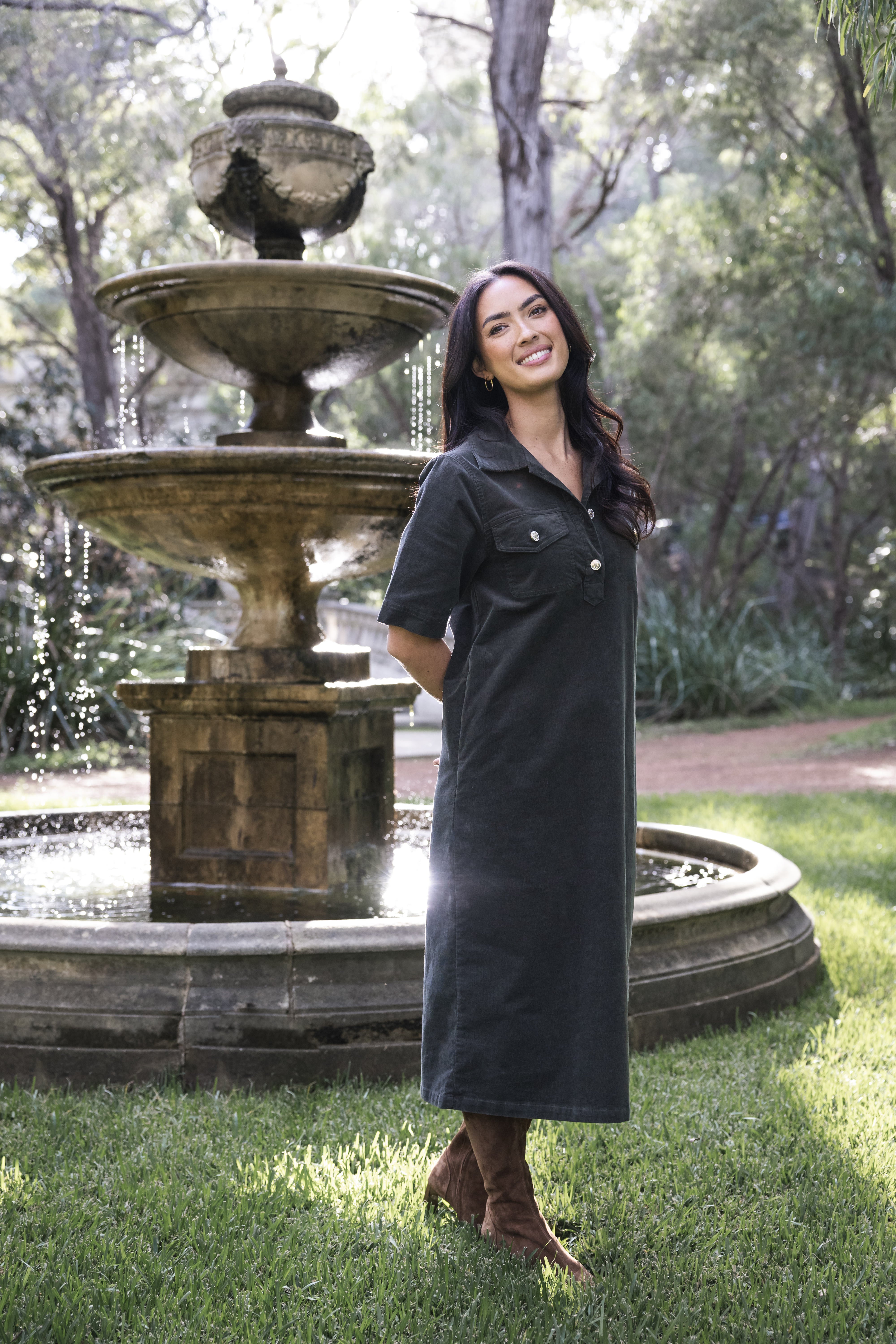AMICI CORD DRESS