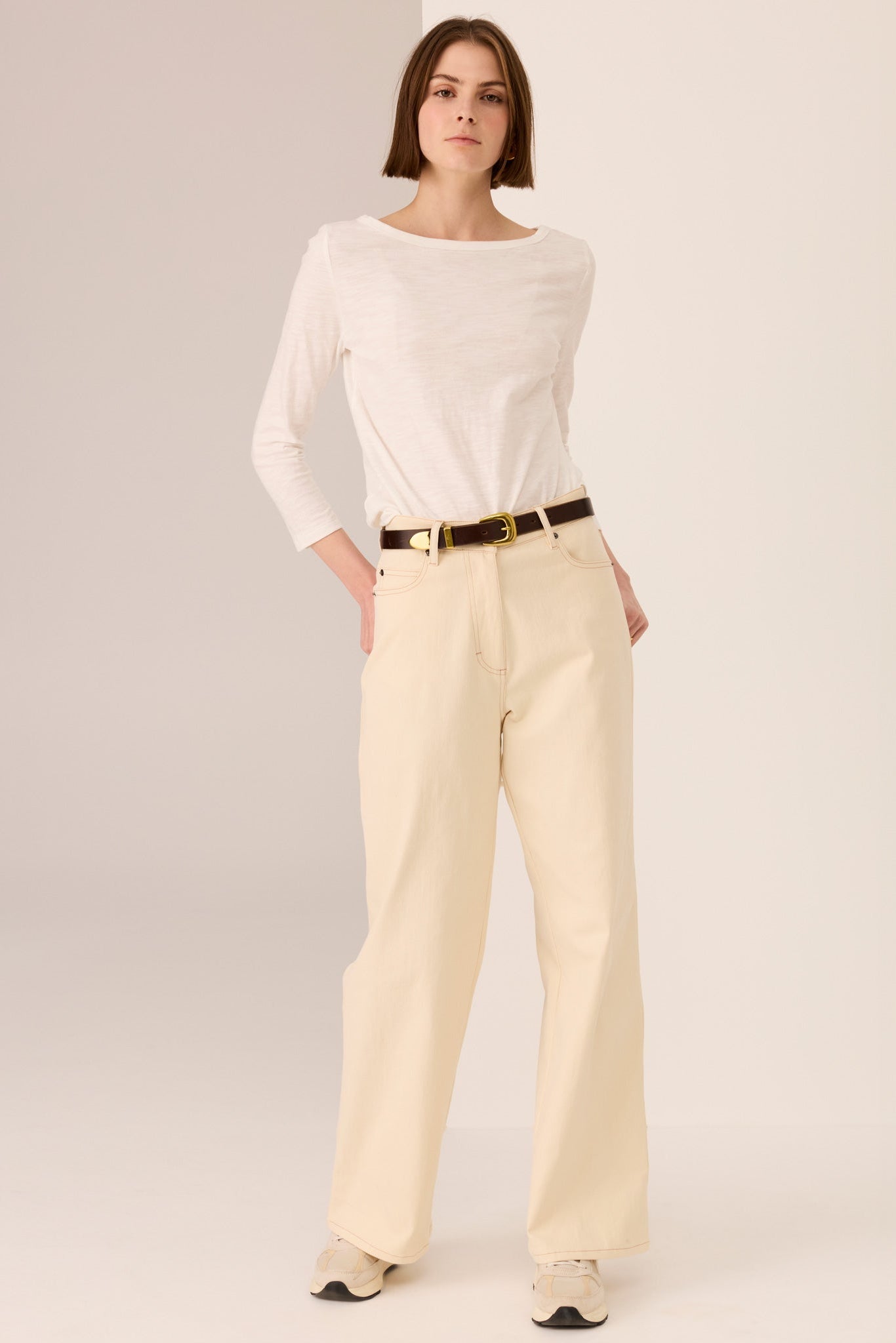 LANA WIDE LEG JEAN